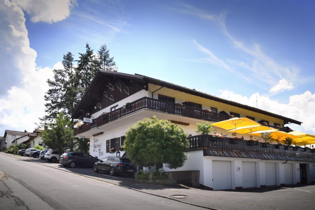 באד קונינג Landhotel Zur Post מראה חיצוני תמונה